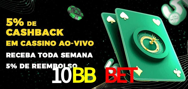 Promoções do cassino ao Vivo 10BB Bet